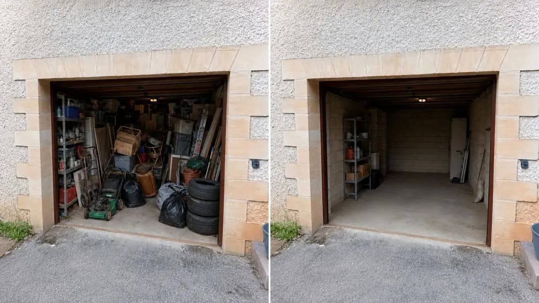 debaras garage avant après
